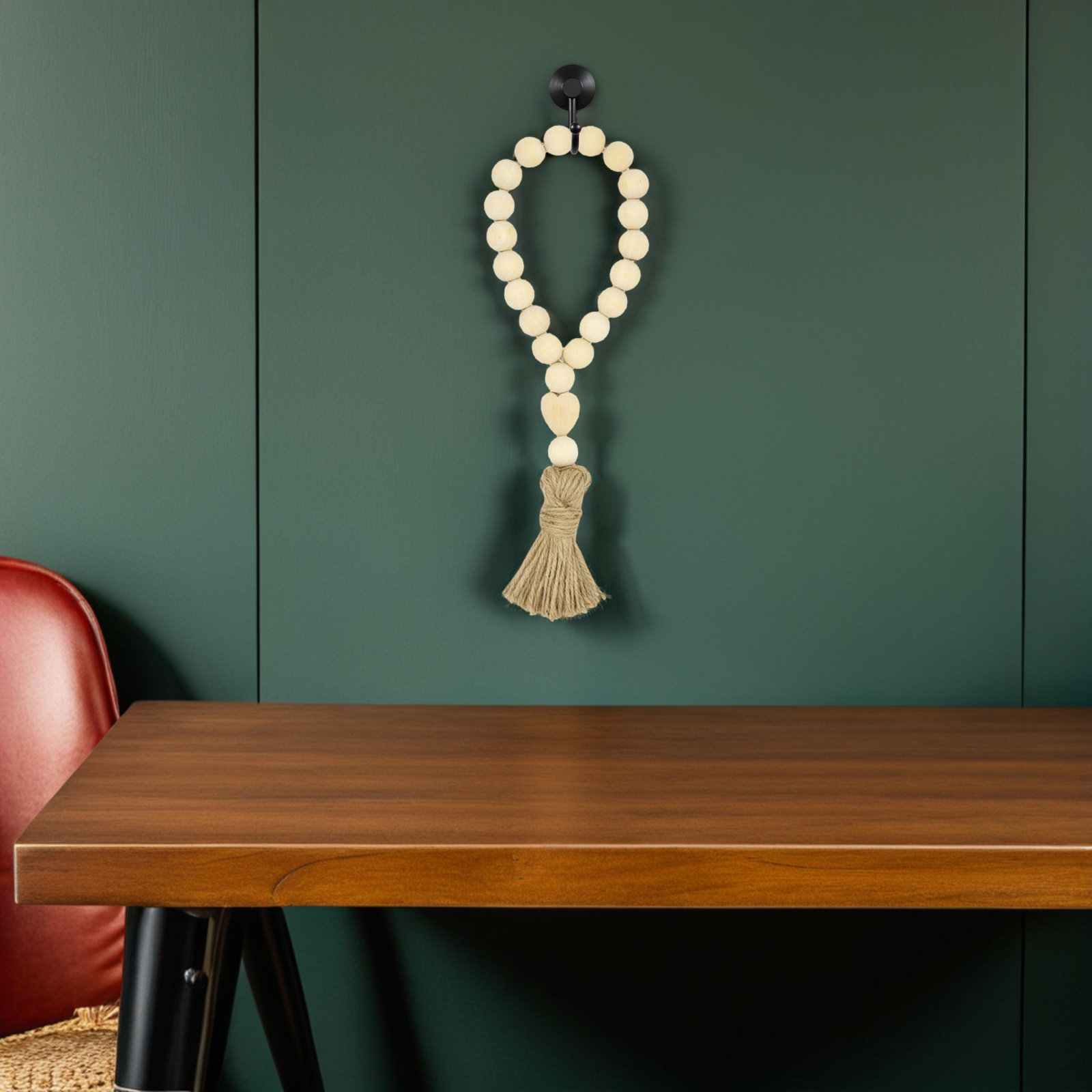 Natural Wooden Beads Garland H - Home Decor Garland recension och pris