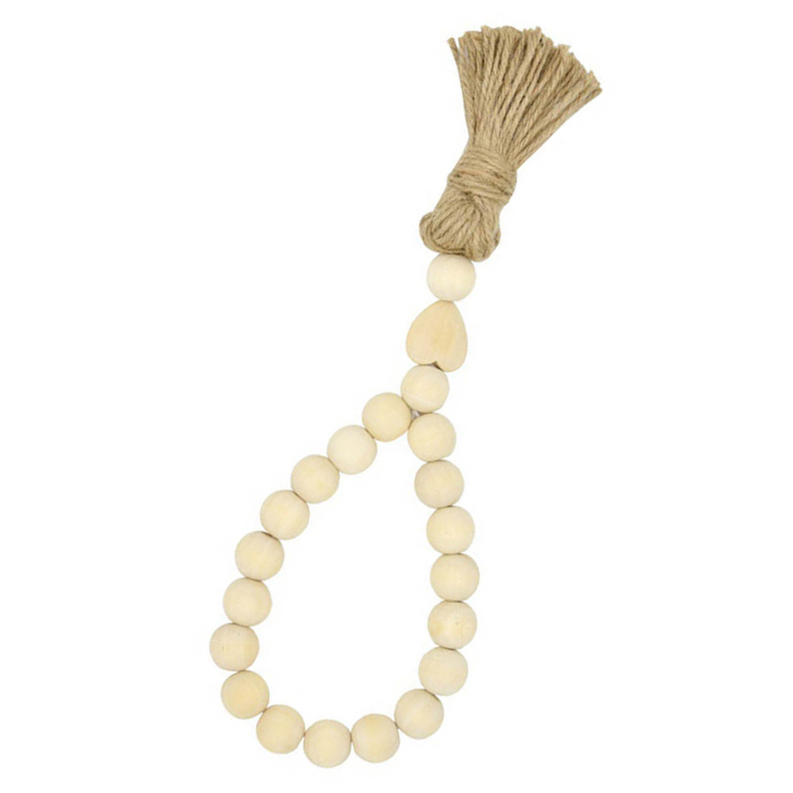 Natural Wooden Beads Garland H - Home Decor Garland recension och pris