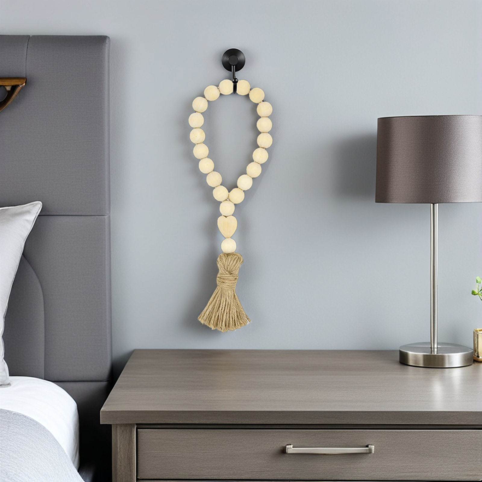 Natural Wooden Beads Garland H - Home Decor Garland recension och pris