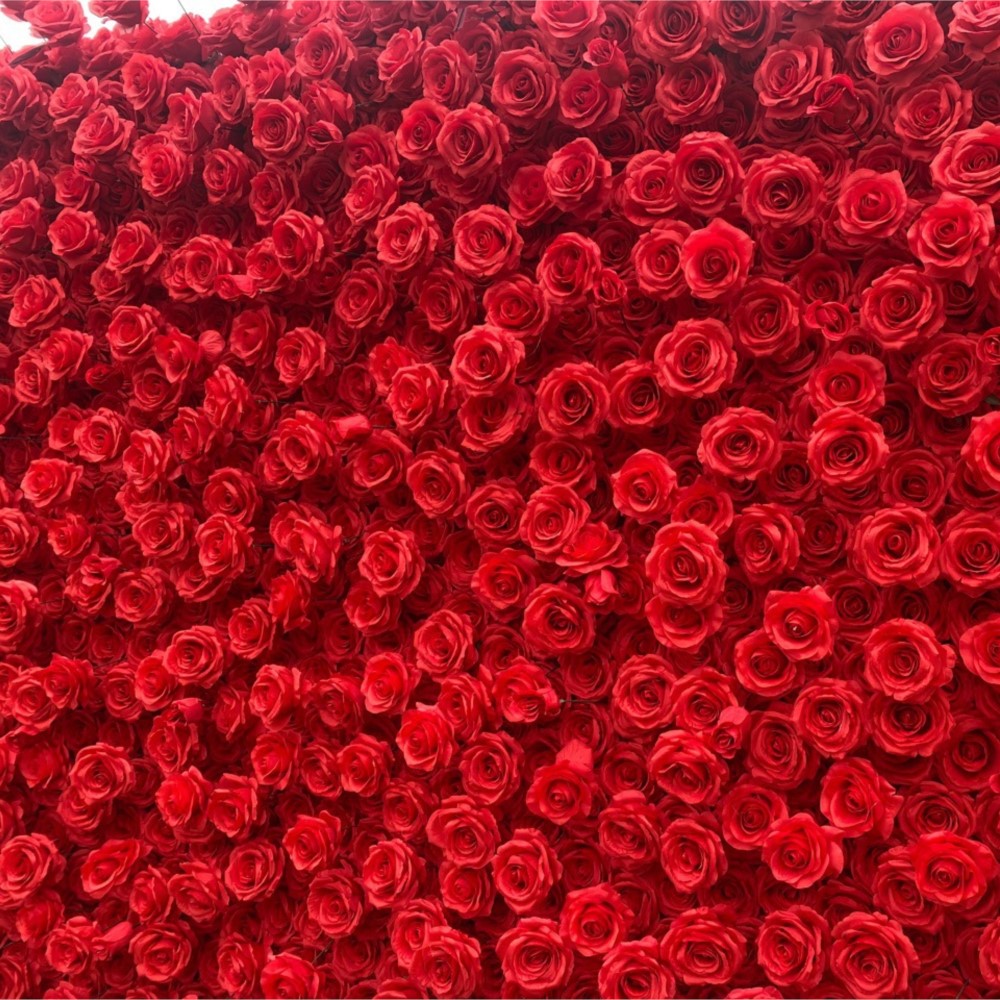 Uflower Red Rose 5D Cloth Flow - Home Decor Event recension och pris