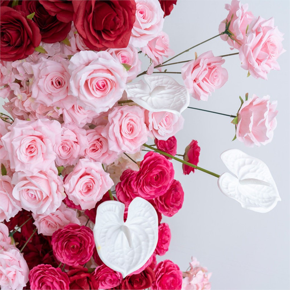 Uflower Romantic Peach Pink Ro - Home Decor Event recension och pris