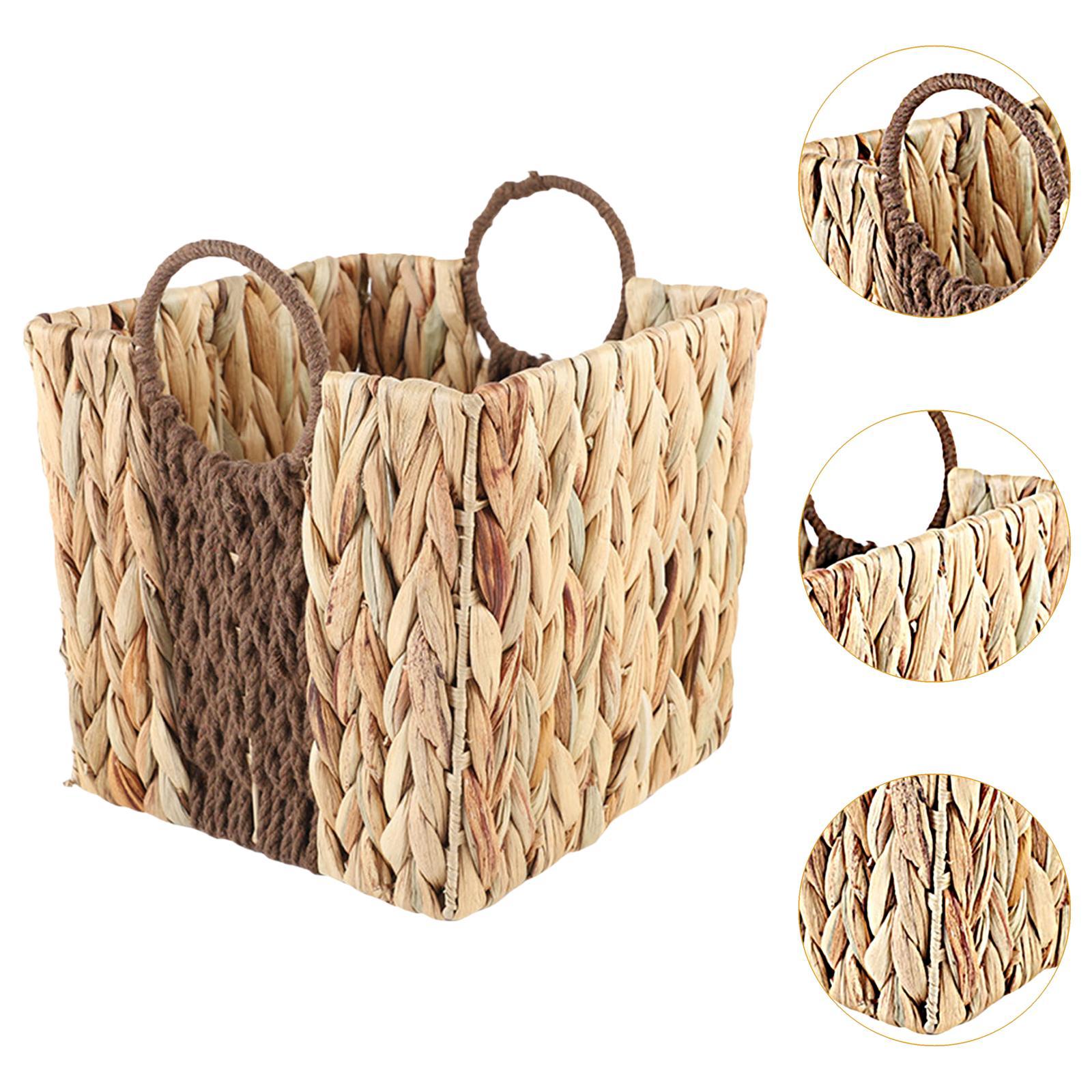 Woven Storage Basket Hamper Ho - Home Decor Hampers recension och pris