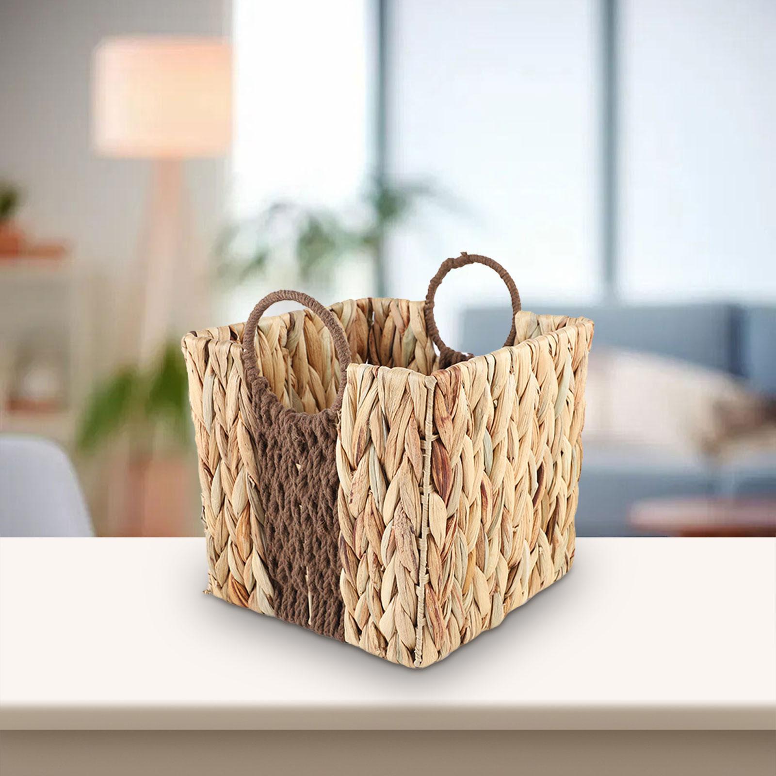 Woven Storage Basket Hamper Ho - Home Decor Hampers recension och pris