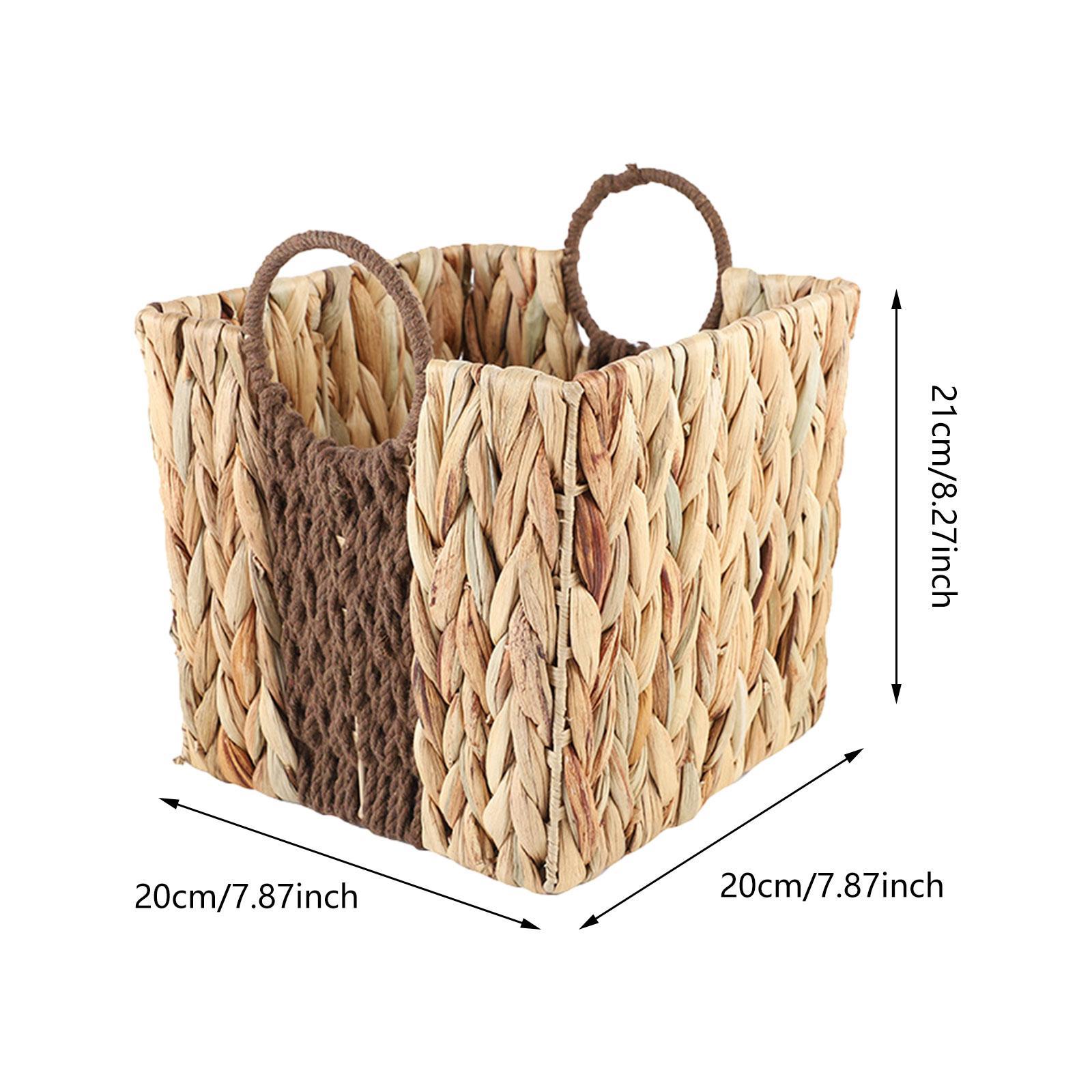 Woven Storage Basket Hamper Ho - Home Decor Hampers recension och pris
