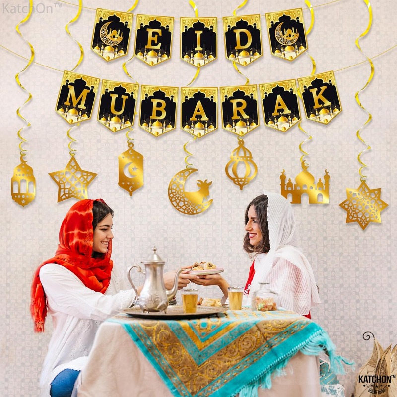 2026 Eid Mubarak Paper Garland - Home Decor Garland recension och pris