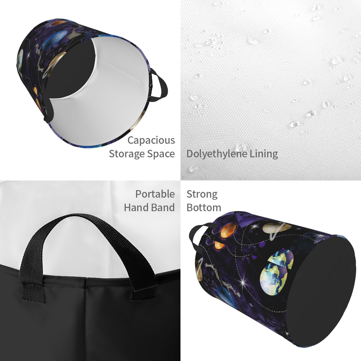 The Universe   Round Laundry H - Home Decor Hampers recension och pris
