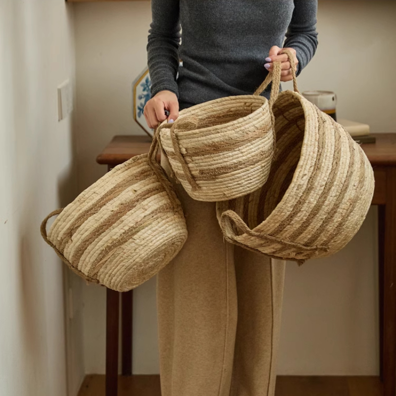 Premium Cotton Rope Woven Stor - Home Decor Hampers recension och pris