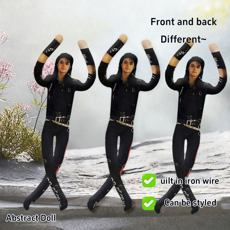 Michael Jackson Plush Doll Wit - Home Decor Zen recension och pris