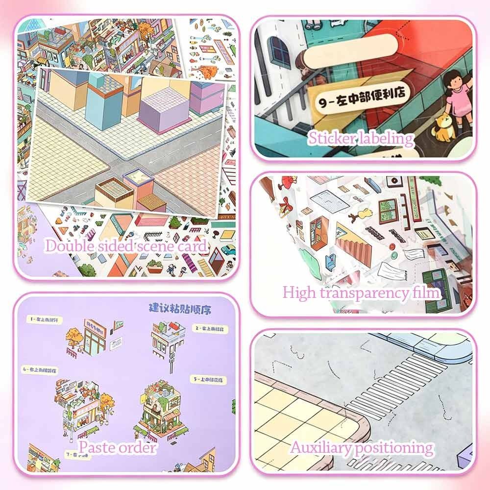 Kawaii Design Landscape Sticke - Home Decor Zone recension och pris