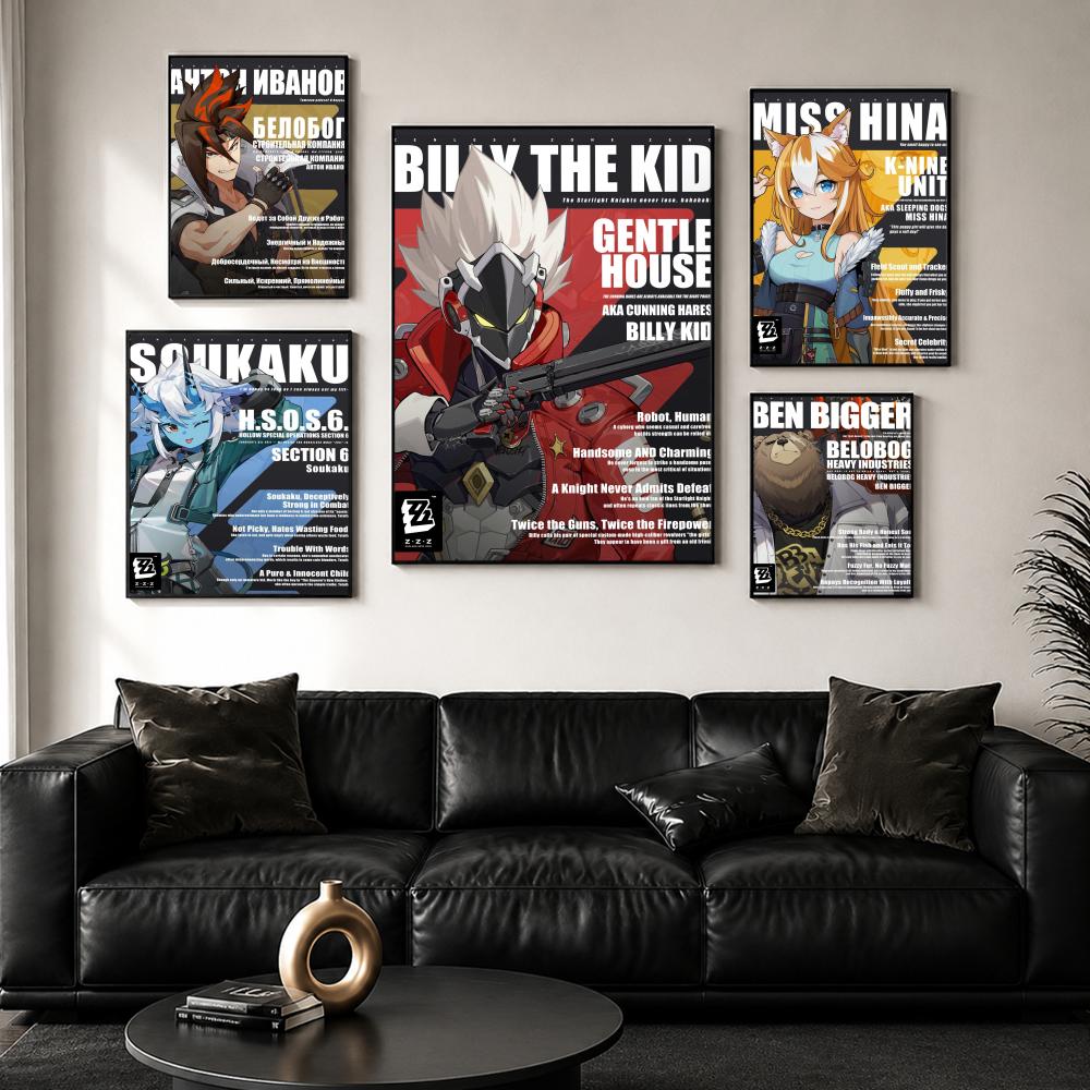 Zenless Zone Zero Poster Perfe - Home Decor Zone recension och pris
