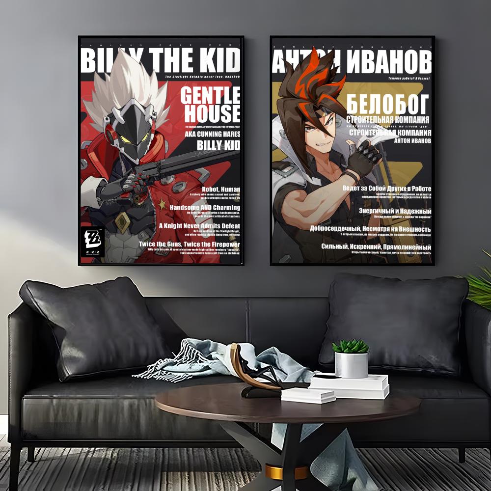 Zenless Zone Zero Poster Perfe - Home Decor Zone recension och pris