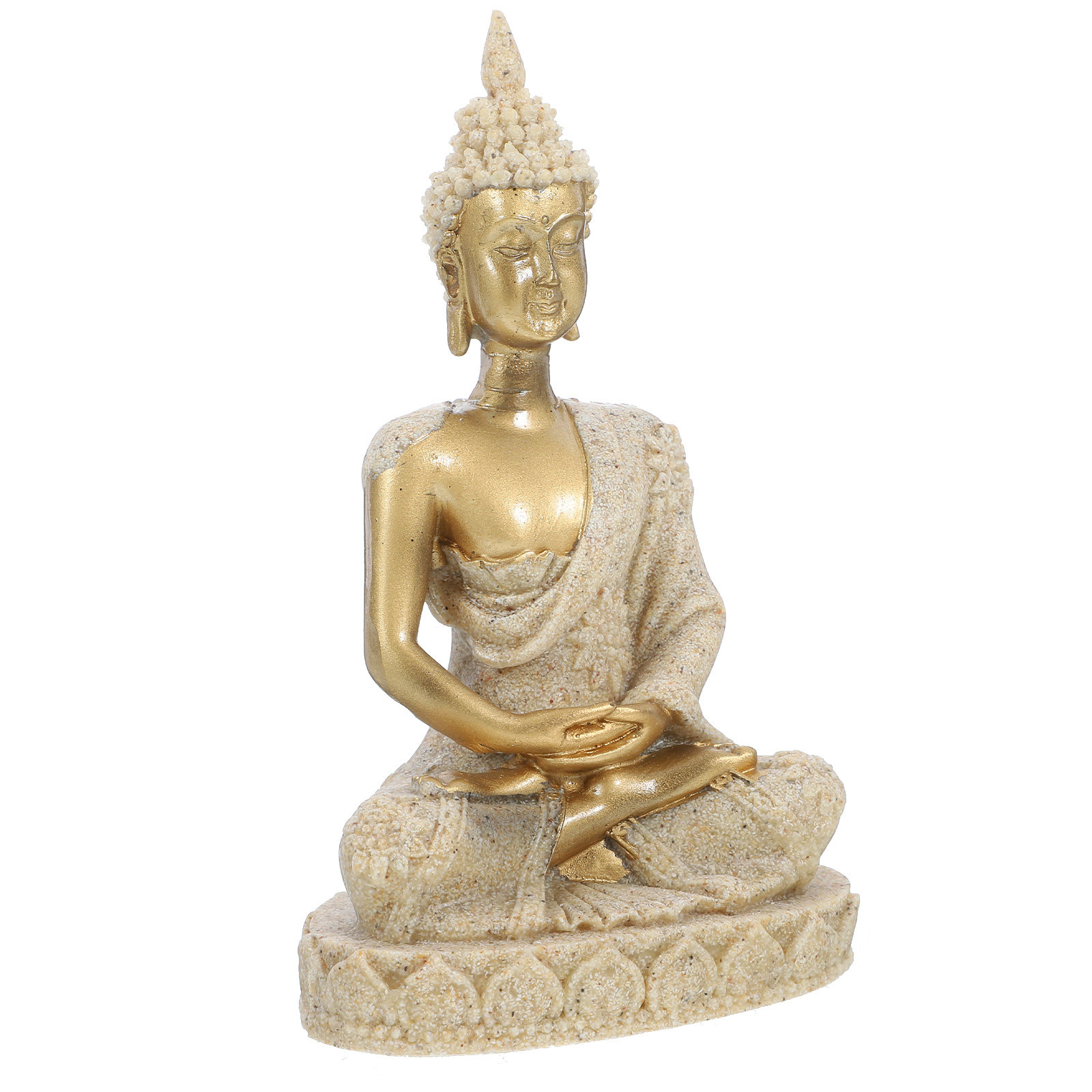 Retro Resin Buddha Statue Comp - Home Decor Zen recension och pris