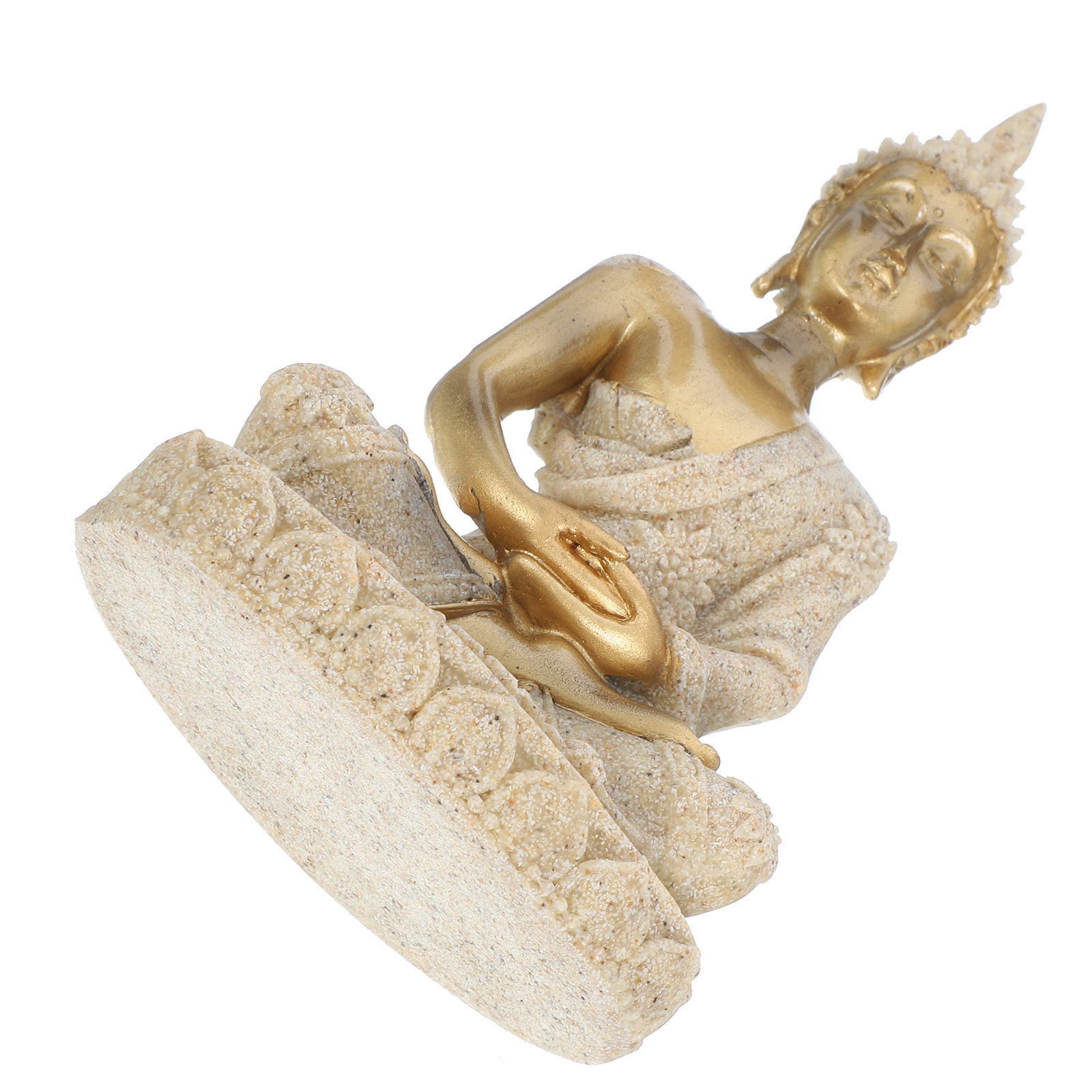 Retro Resin Buddha Statue Comp - Home Decor Zen recension och pris