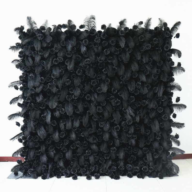 5D Black Feather Artifical Flo - Home Decor Event recension och pris