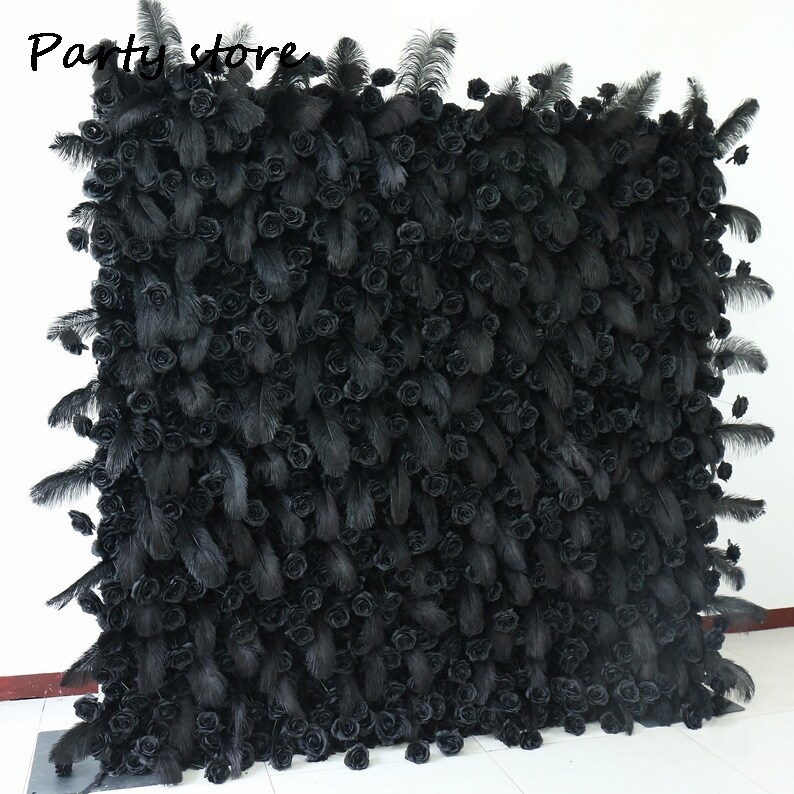 5D Black Feather Artifical Flo - Home Decor Event recension och pris
