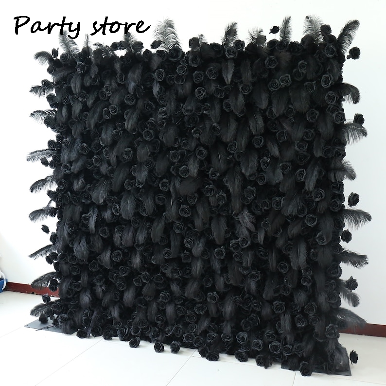 5D Black Feather Artifical Flo - Home Decor Event recension och pris