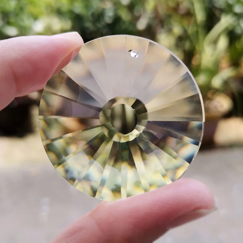 2pcs 40mm Crystal Suncatcher U - Home Decor Garland recension och pris