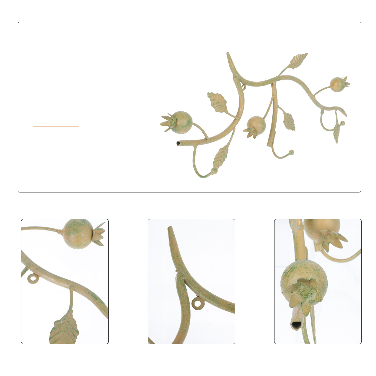 1Pcs Iron Art Hook Vintage Rus - Home Decor Kitchen recension och pris