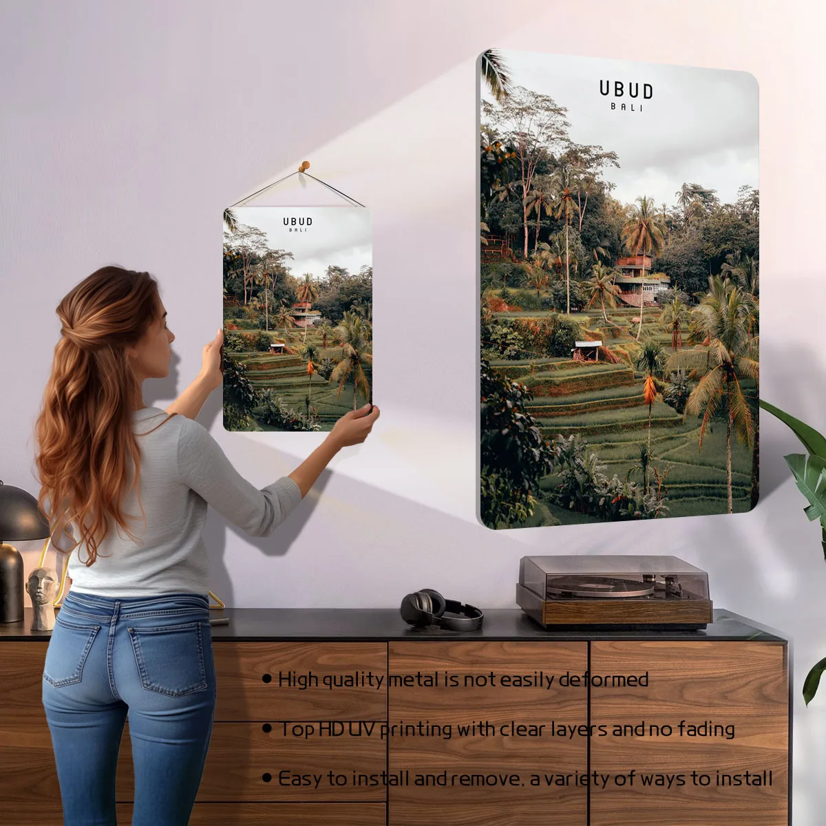 Ubud Sign Famous City Metal Po - Home Decor Ubud recension och pris