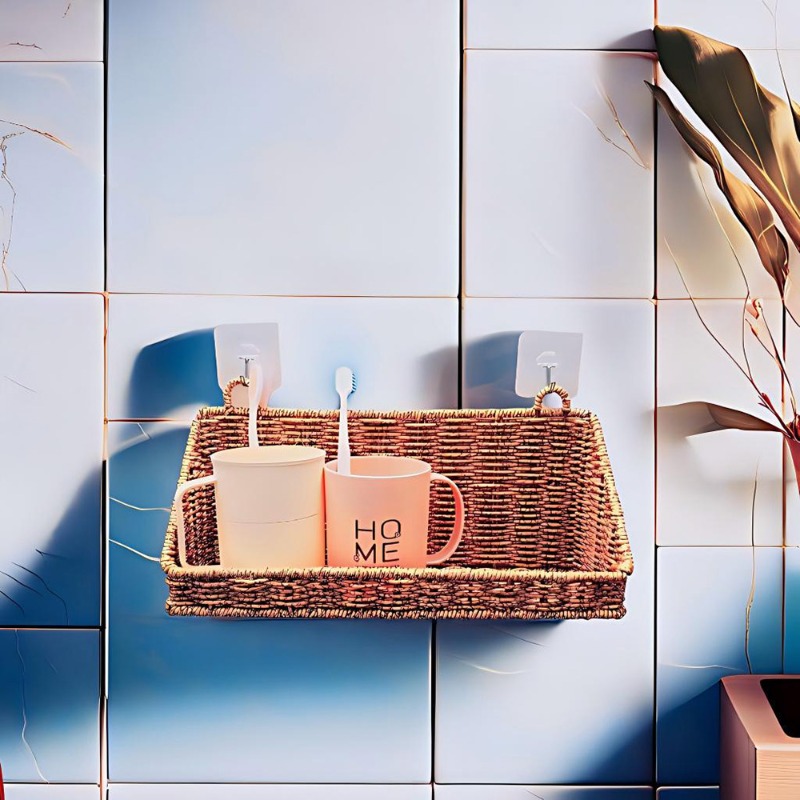 Woven Rattan Hanging Storage B - Home Decor Hampers recension och pris