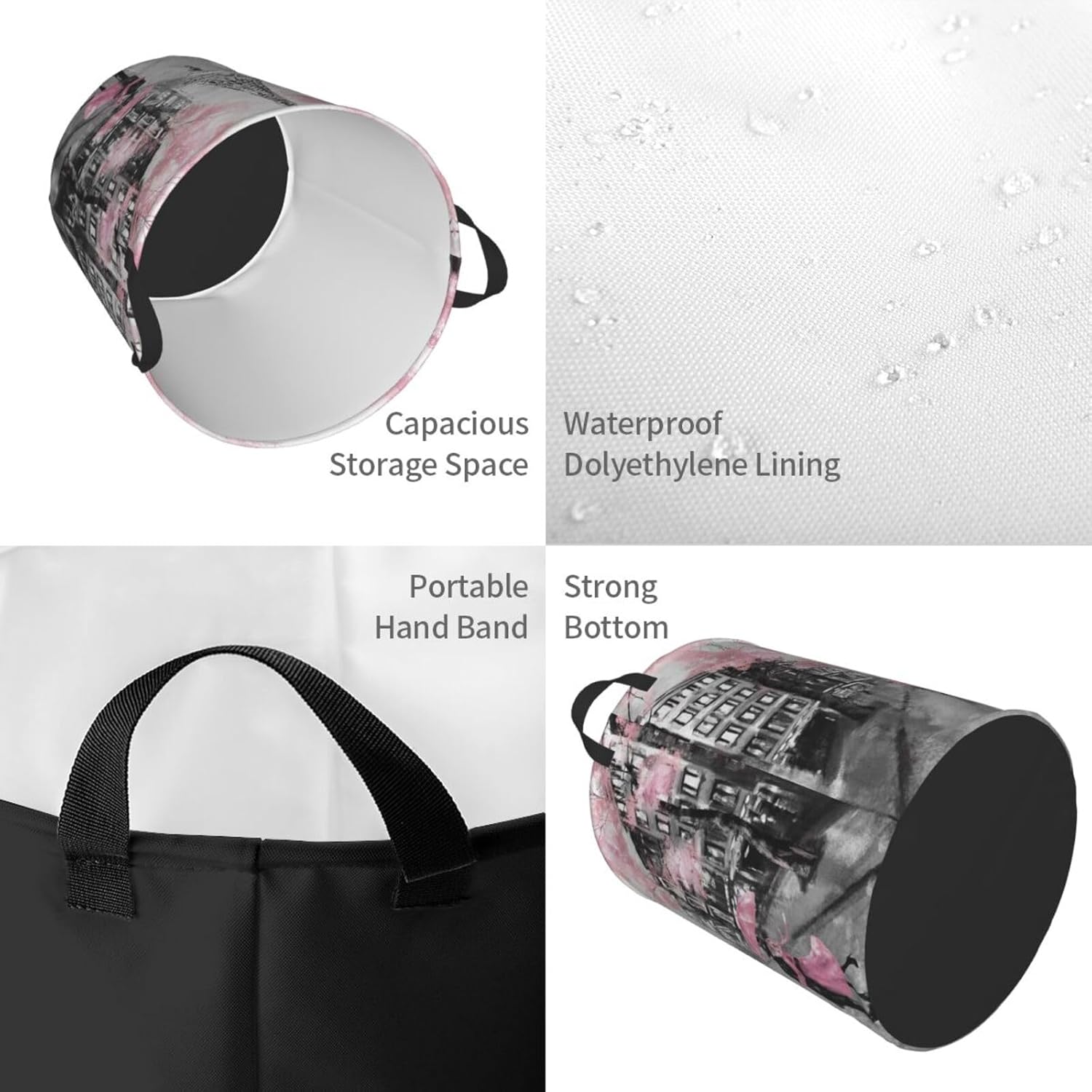 Large Laundry Basket Home Deco - Home Decor Hampers recension och pris