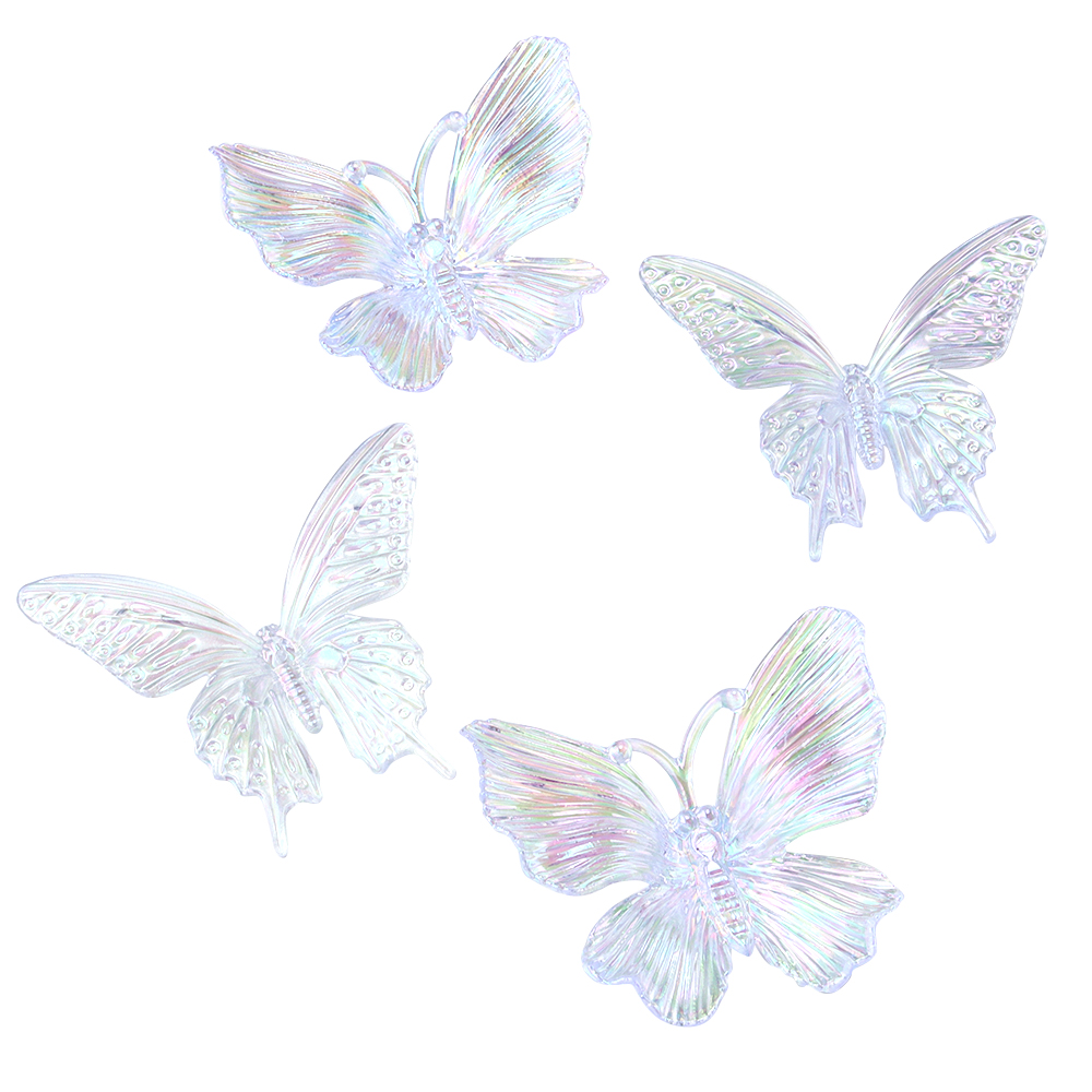 5pcs Acrylic Butterfly Gradien - Home Decor Solution recension och pris