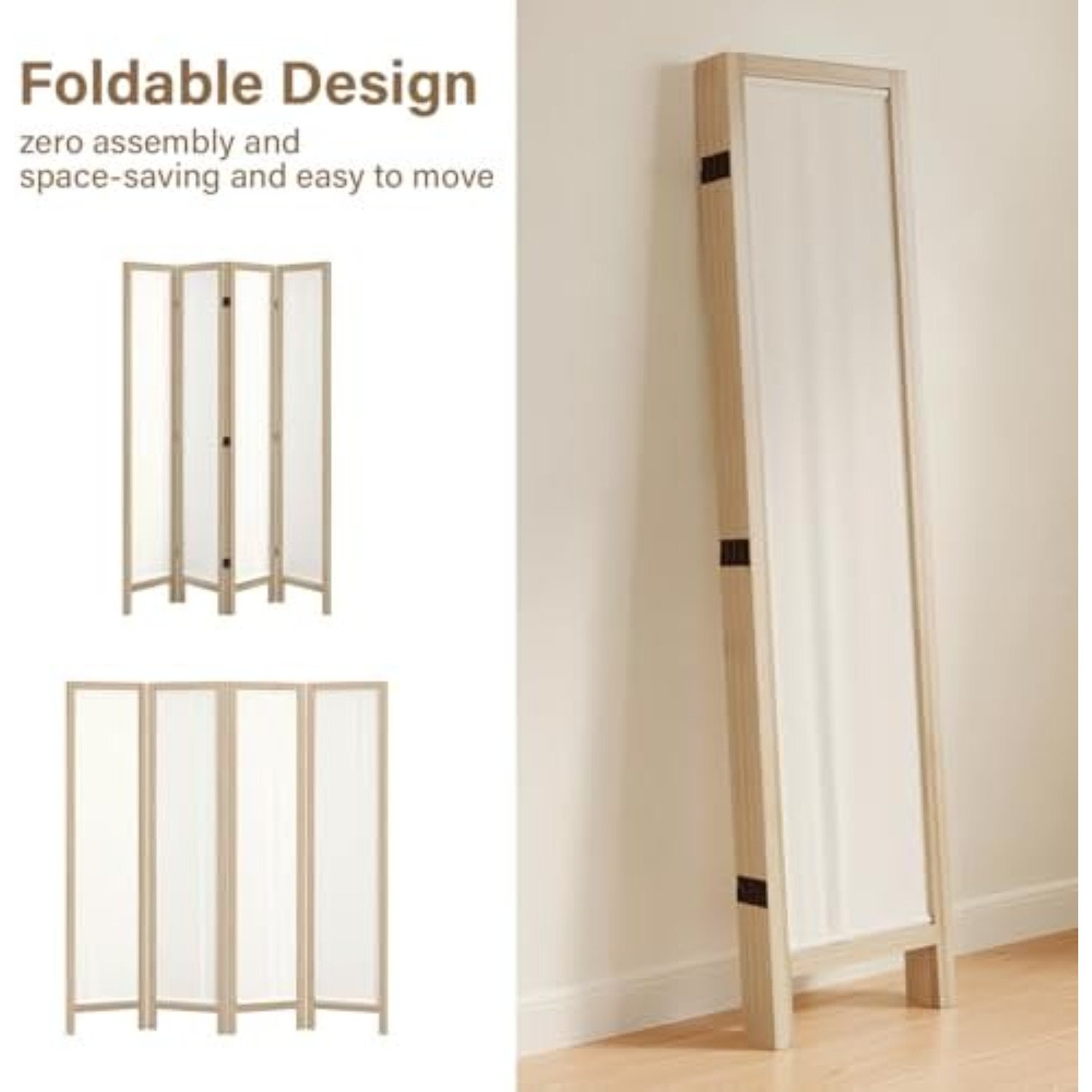 Linen Room Divider Privacy Scr - Room Divider Screen recension och pris