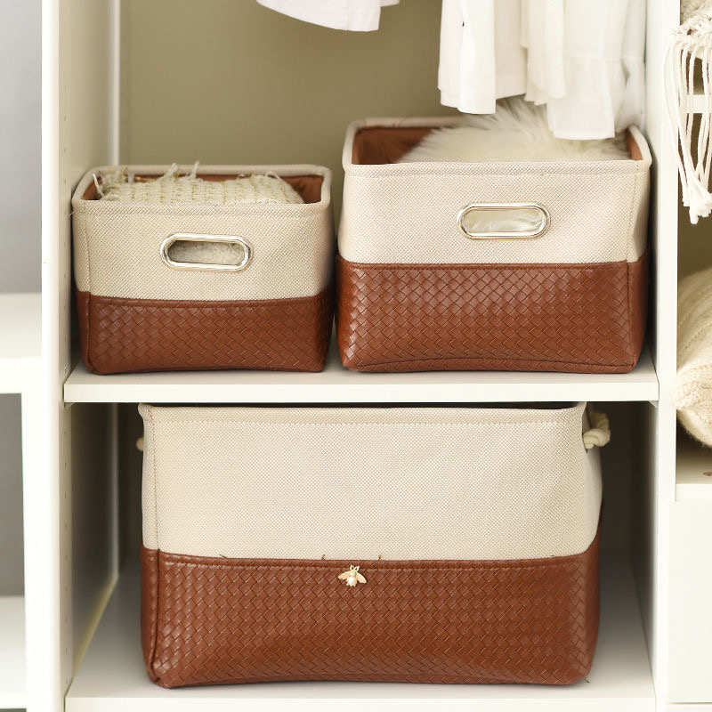Foldable Storage Basket Organi - Home Decor Hampers recension och pris