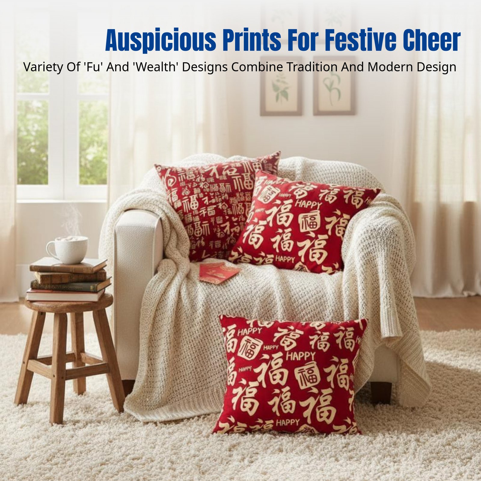 Red Plush Throw Pillow Cover,  - Decorative Throw Pillow recension och pris