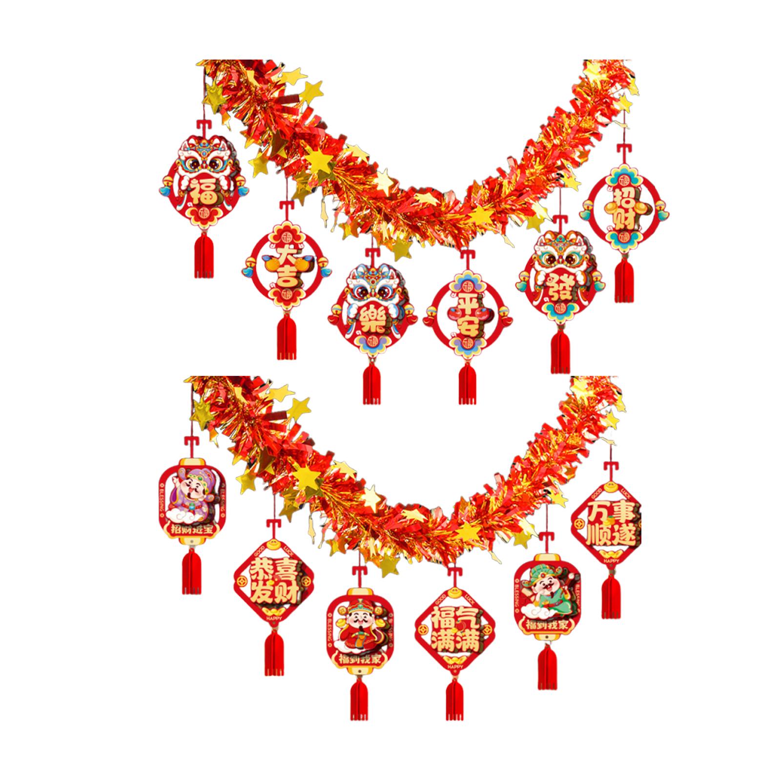 Chinese New Year Garland 2026, - Home Decor Garland recension och pris