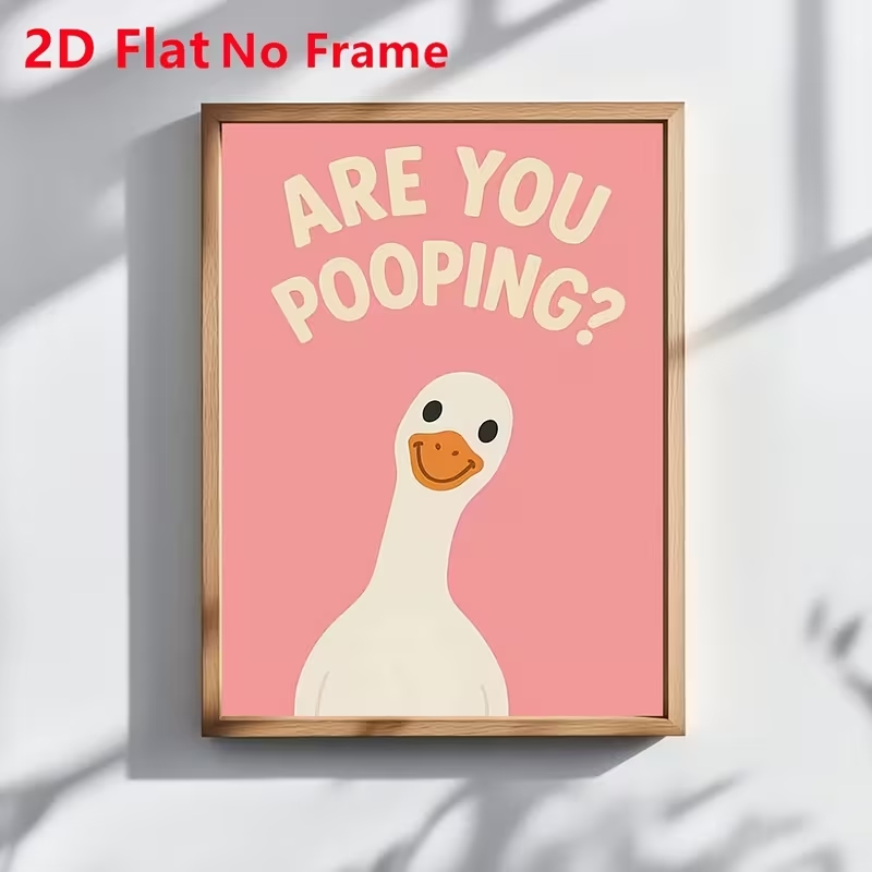 Modern Pink Are You Pooping Qu - Home Decor Nz recension och pris