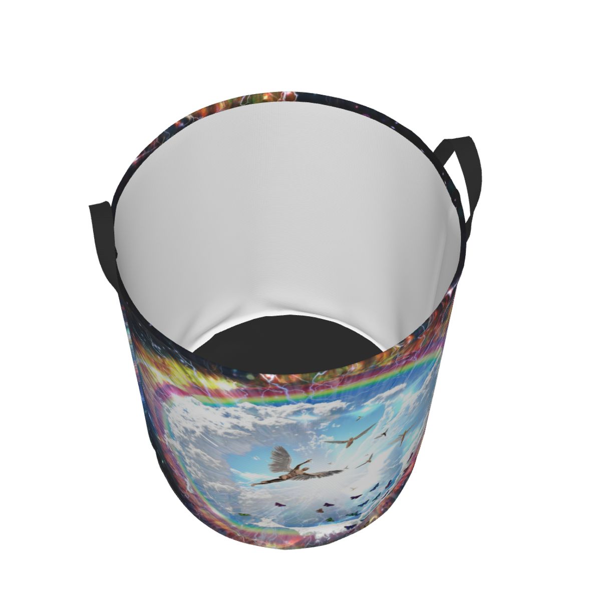 Vivid Galaxy Angels Round Laun - Home Decor Hampers recension och pris