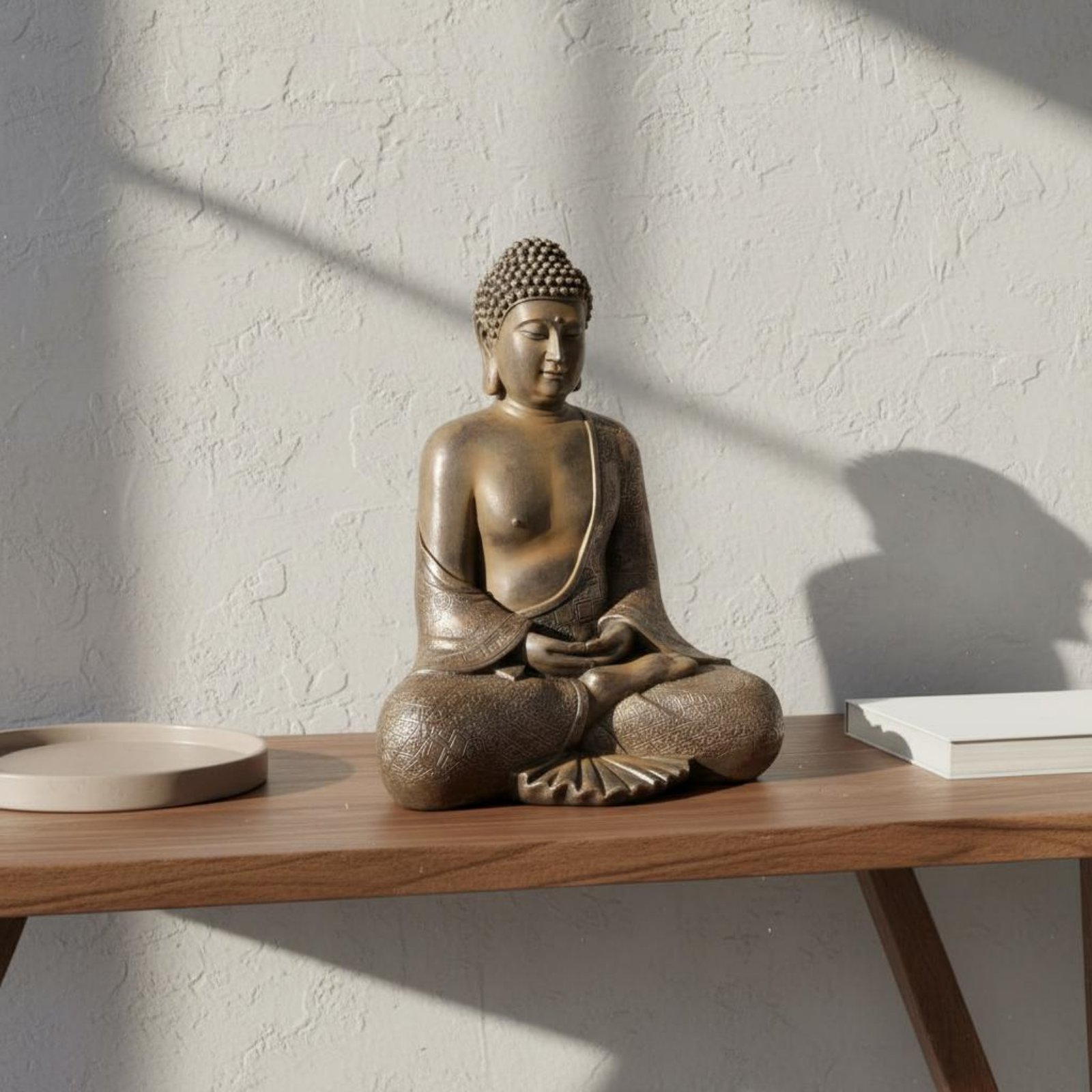 Zen Buddha Ornament Indoor Out - Home Decor Zen recension och pris