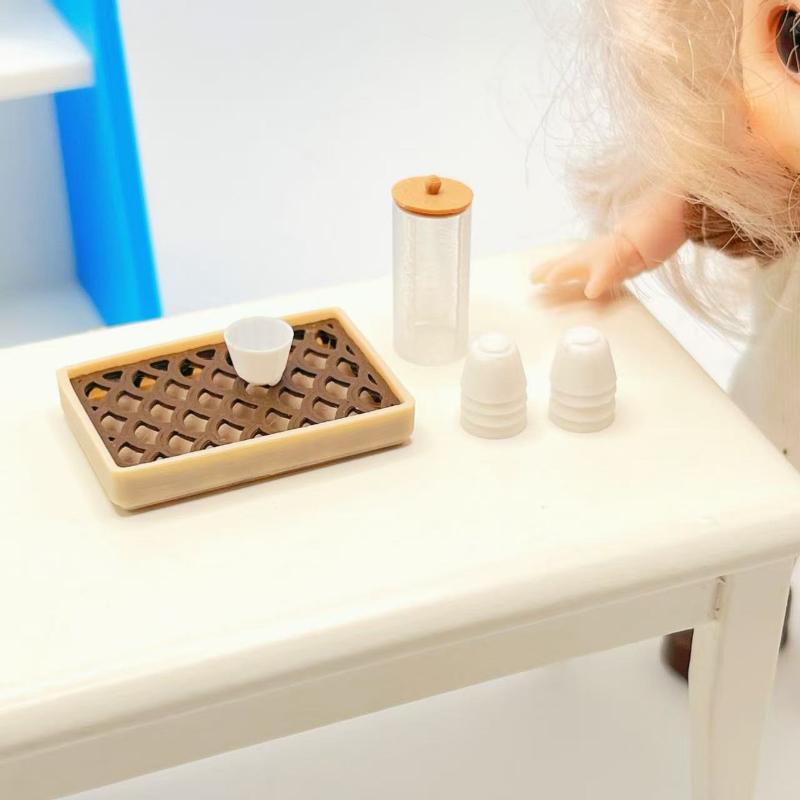 Miniature Tea Tray Set for Dol - Home Decor Solution recension och pris