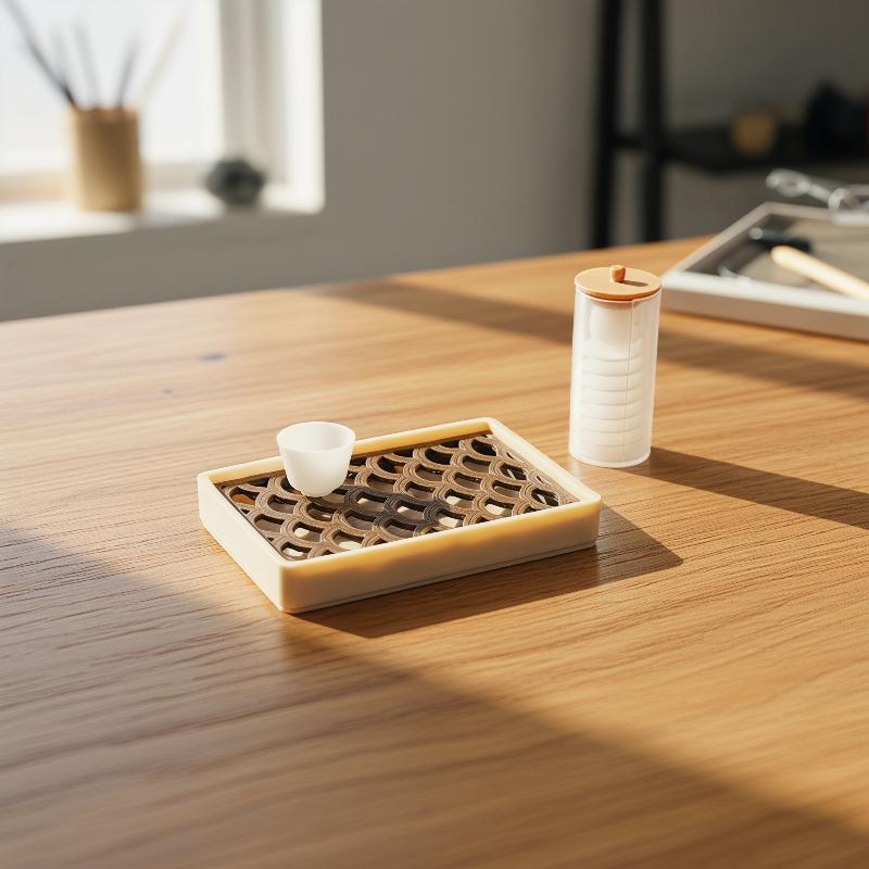 Miniature Tea Tray Set for Dol - Home Decor Solution recension och pris