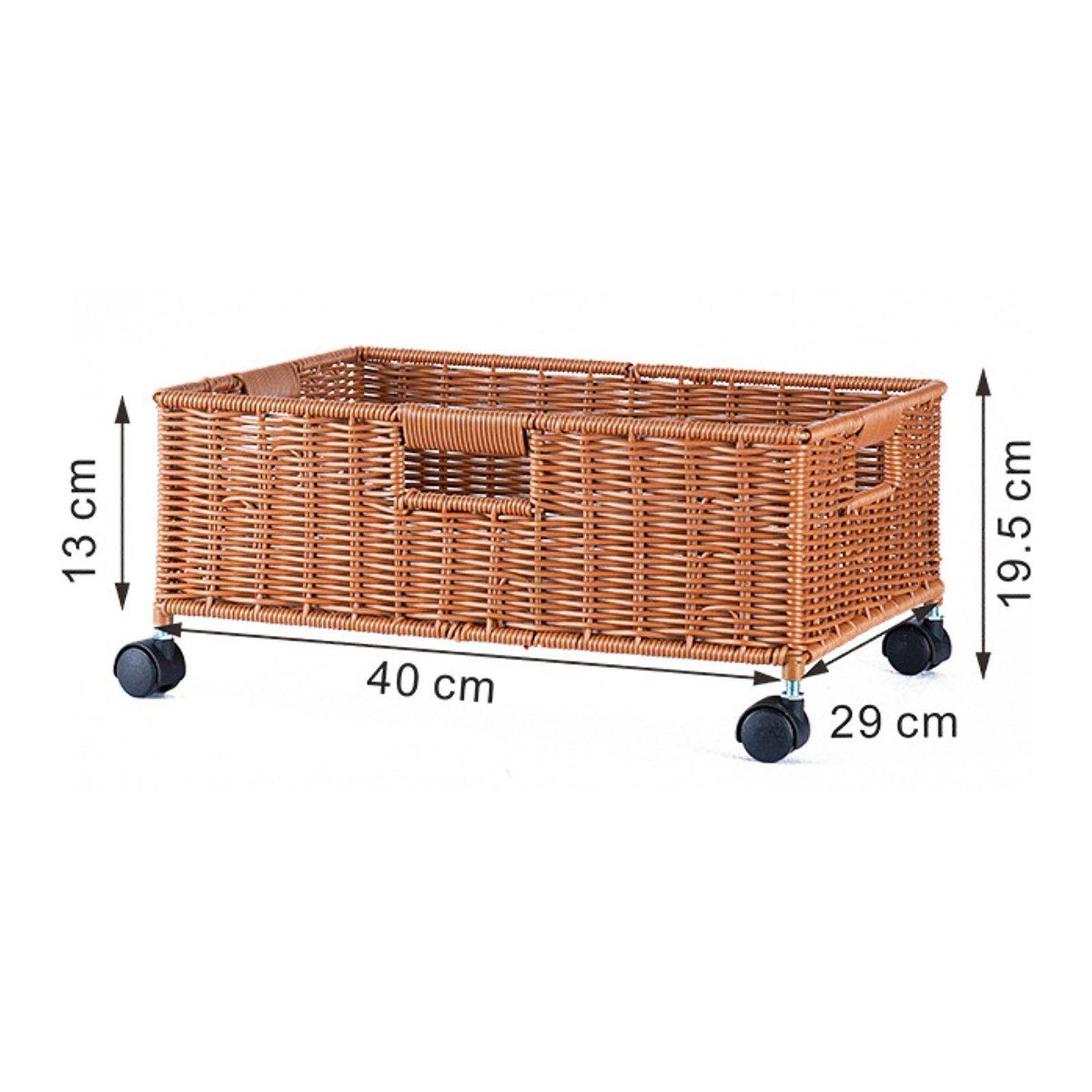Storage Basket with Wheels Dec - Home Decor Hampers recension och pris