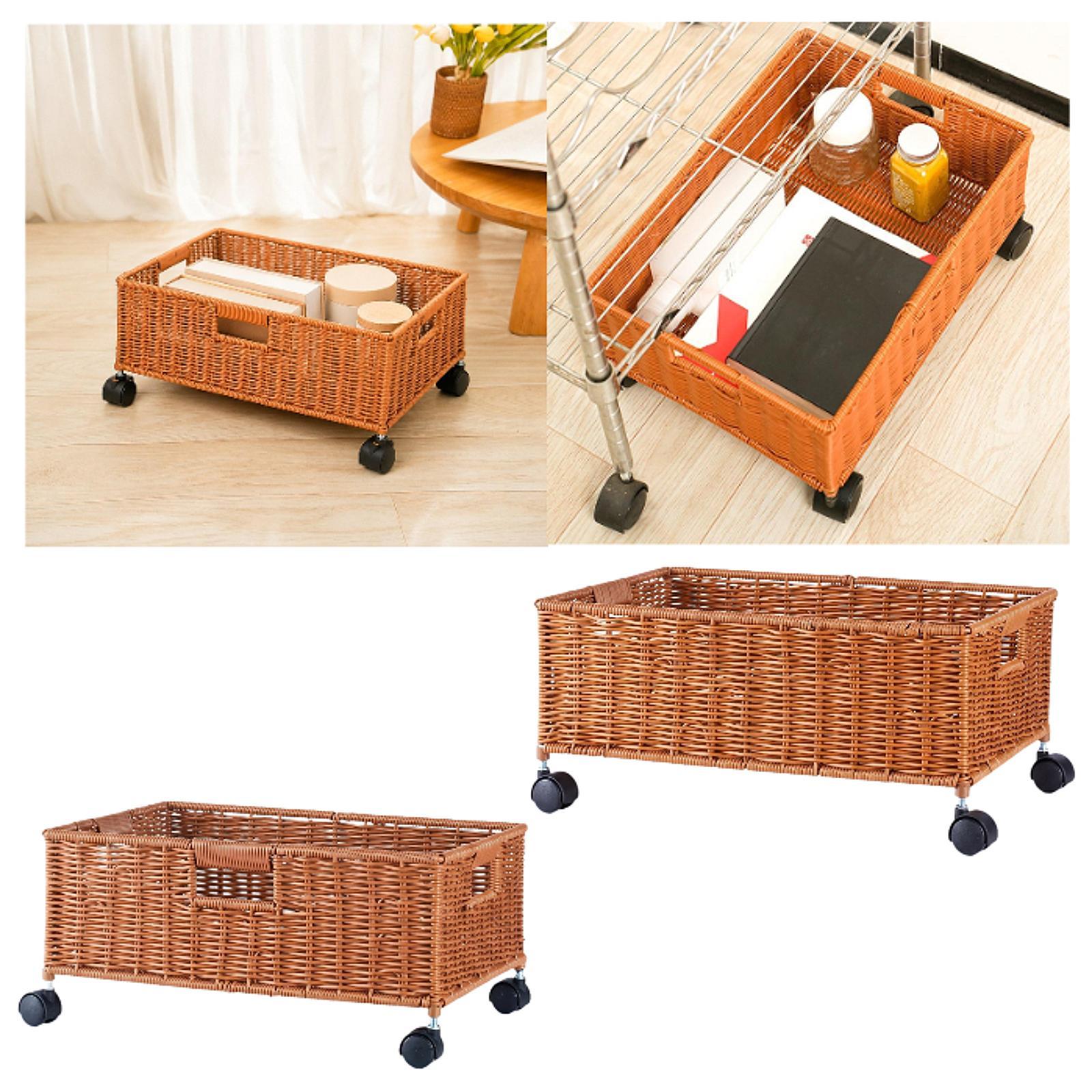 Storage Basket with Wheels Dec - Home Decor Hampers recension och pris