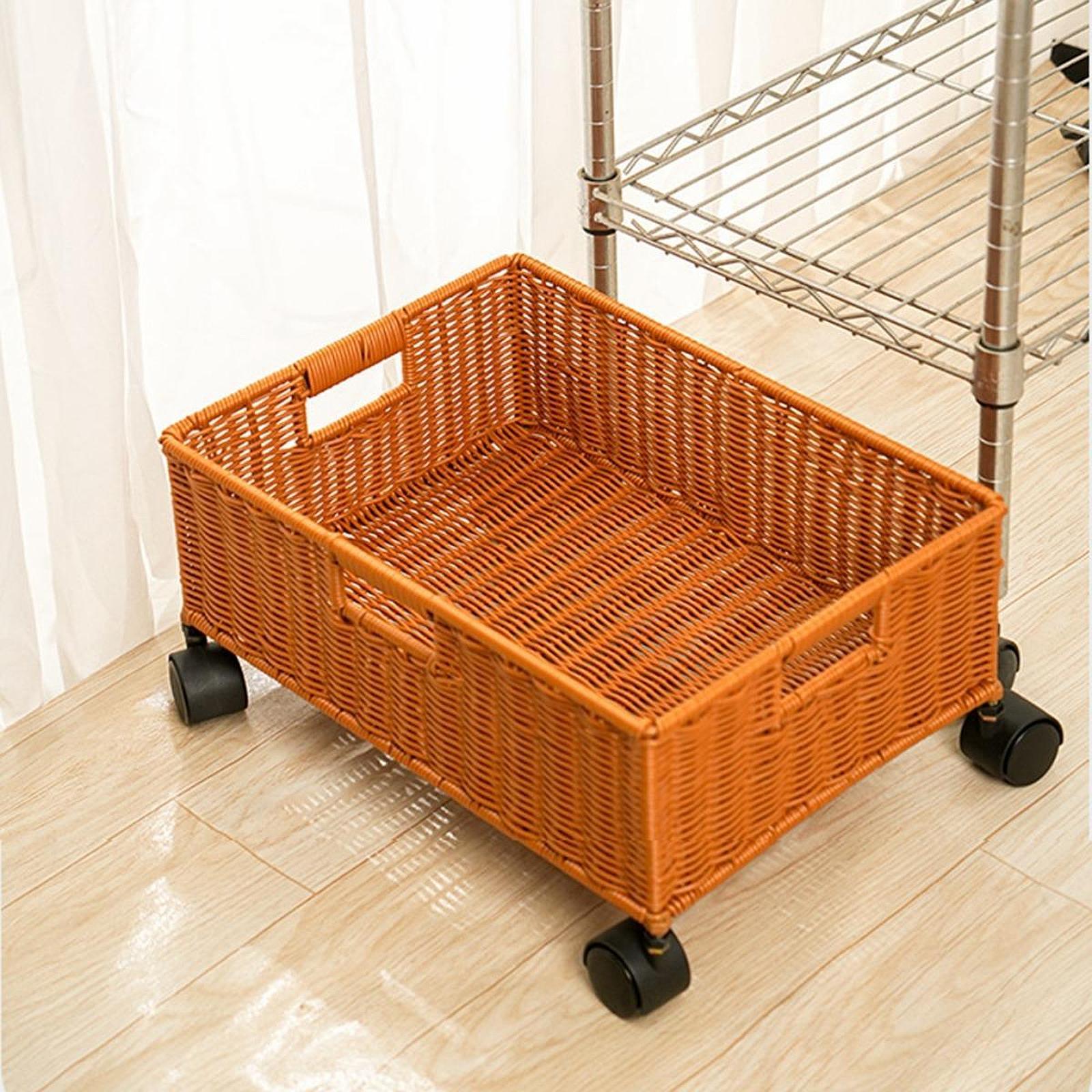 Storage Basket with Wheels Dec - Home Decor Hampers recension och pris