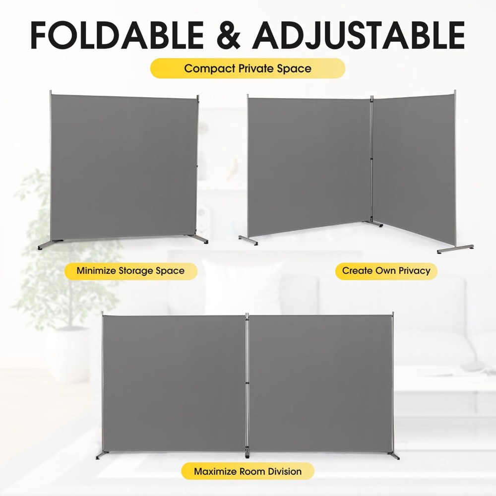 Indoor Room Divider Portable P - Room Divider Screen recension och pris